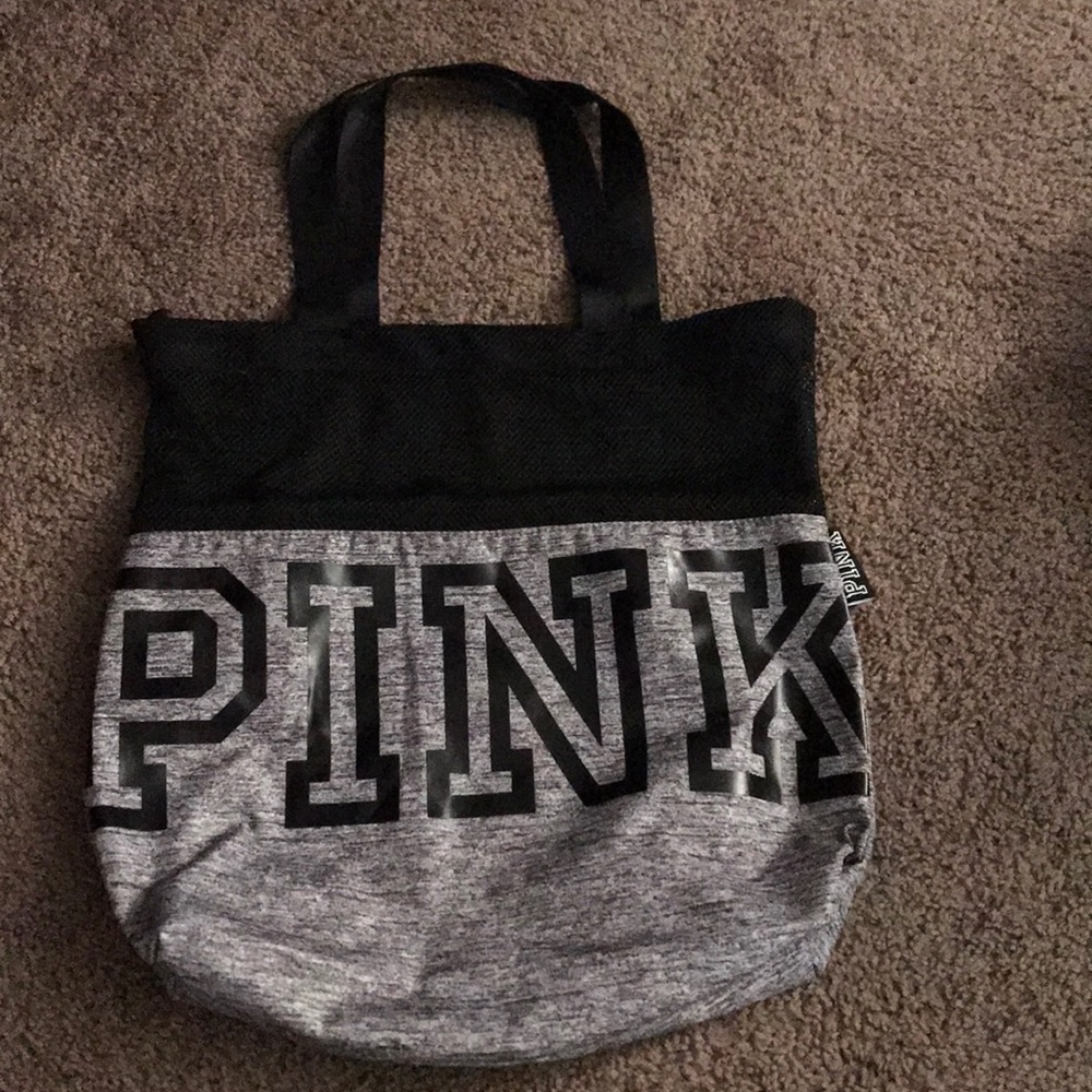 Pink Victoria’s Secret mesh bag